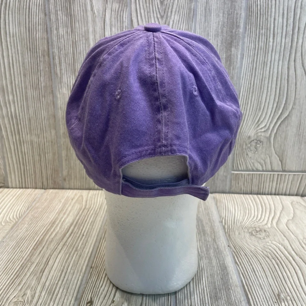 Royal Resortwear Cape May New Jersey Purple Baseball Cap Hat Flip Flops Cotton